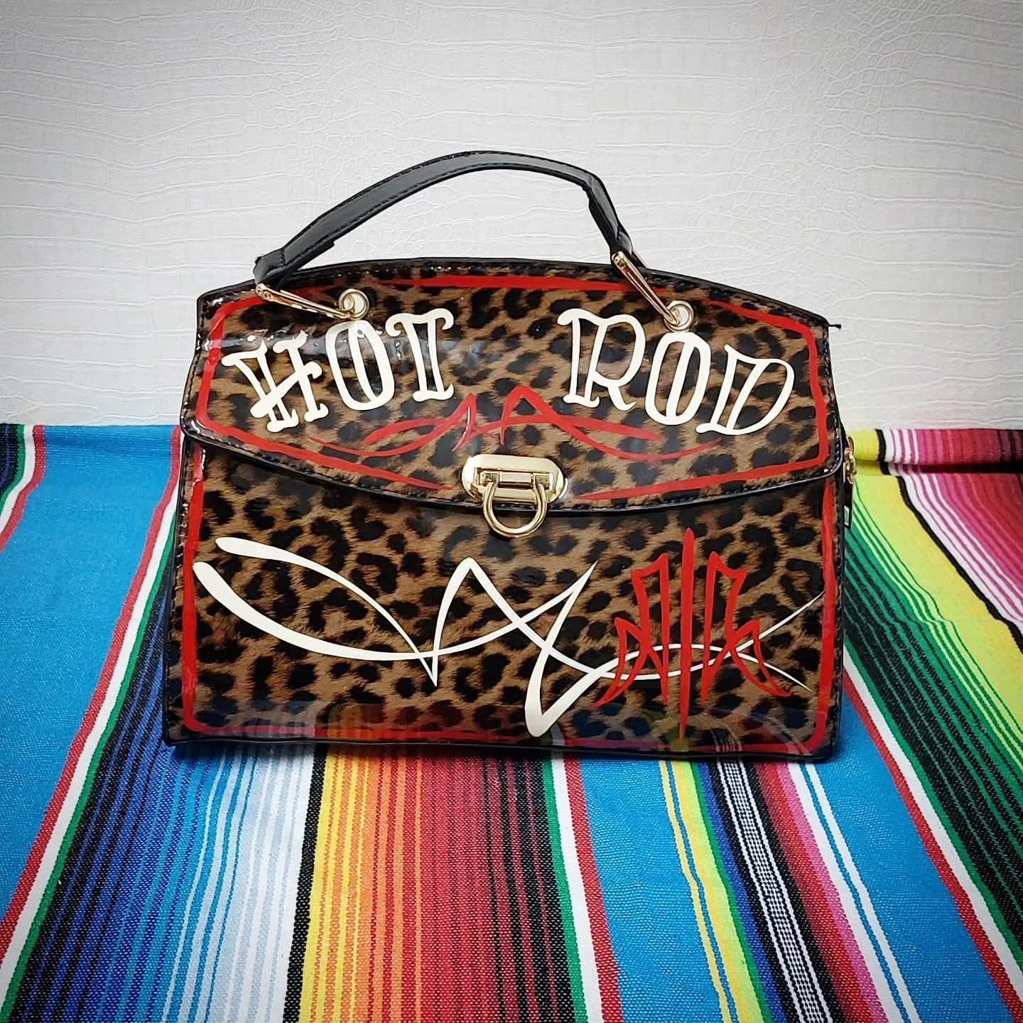 Stilgiganten Kustom Handtasche "HOT ROD"