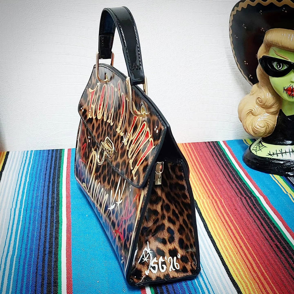 Stilgiganten Kustom Handtasche "Wild Rock `n Roll Queen"