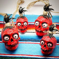 Stilgiganten Kustom Deko Anhänger "Schrumpfkopf - Crazy Devil"