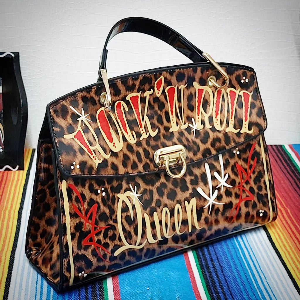 Stilgiganten Kustom Handtasche "Wild Rock `n Roll Queen"
