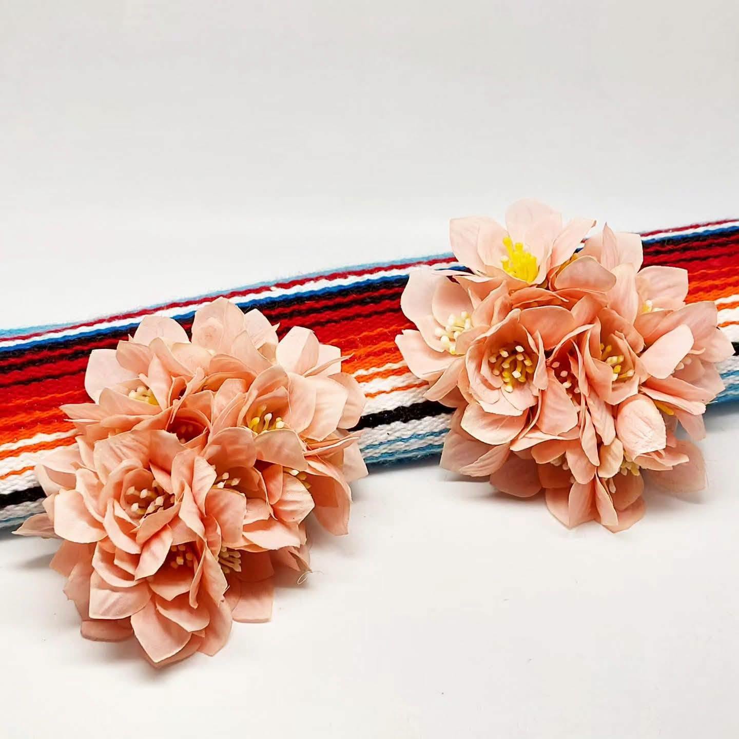 Stilgiganten Haarblumenspangen SET "Sweet Breeze"