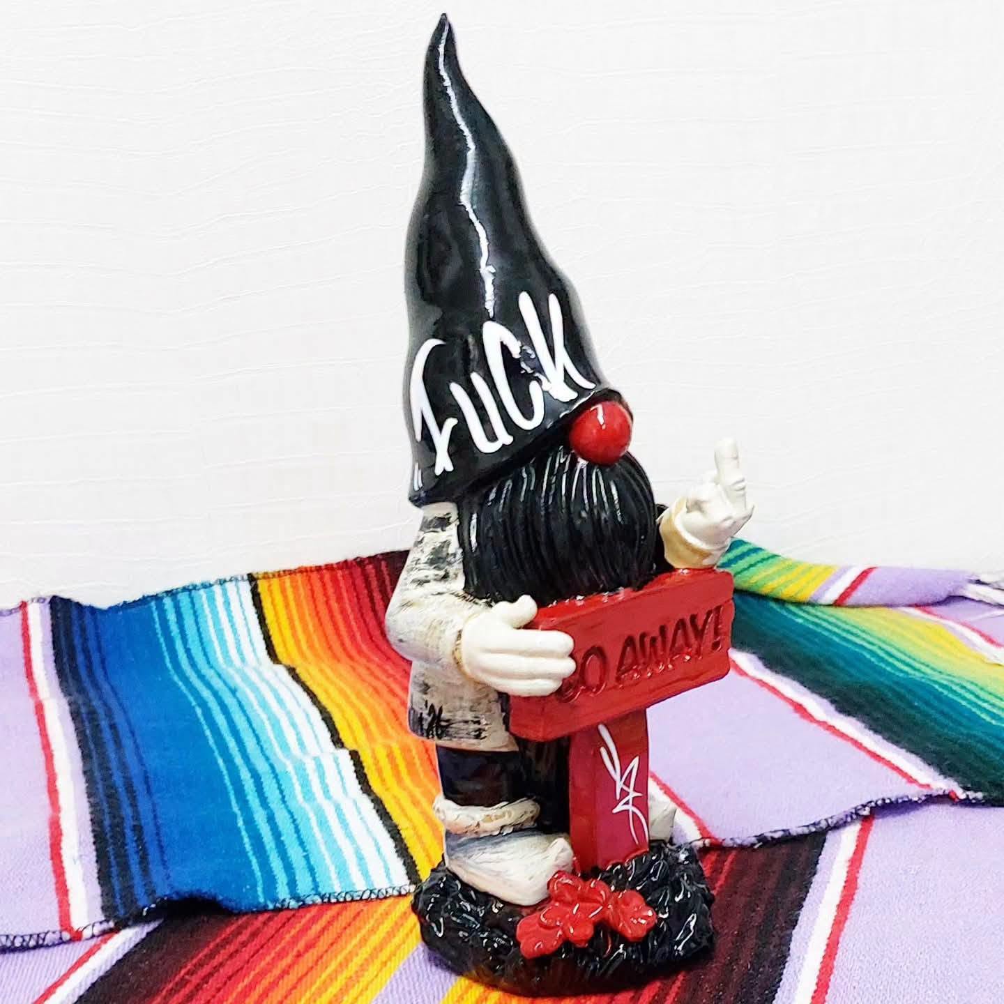 Stilgiganten Kustom Gartenzwerg "F*CK YOU - GO AWAY"