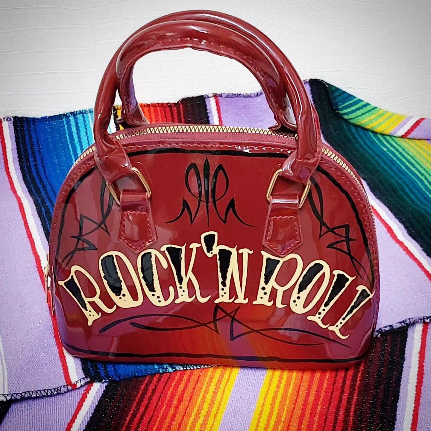 Stilgiganten Kustom Handtasche "Glamour ROCK`N ROLL Vibes"