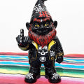 Stilgiganten Kustom Deko "BIKER Gartenzwerg - F*CK ALL THIS SHIT"