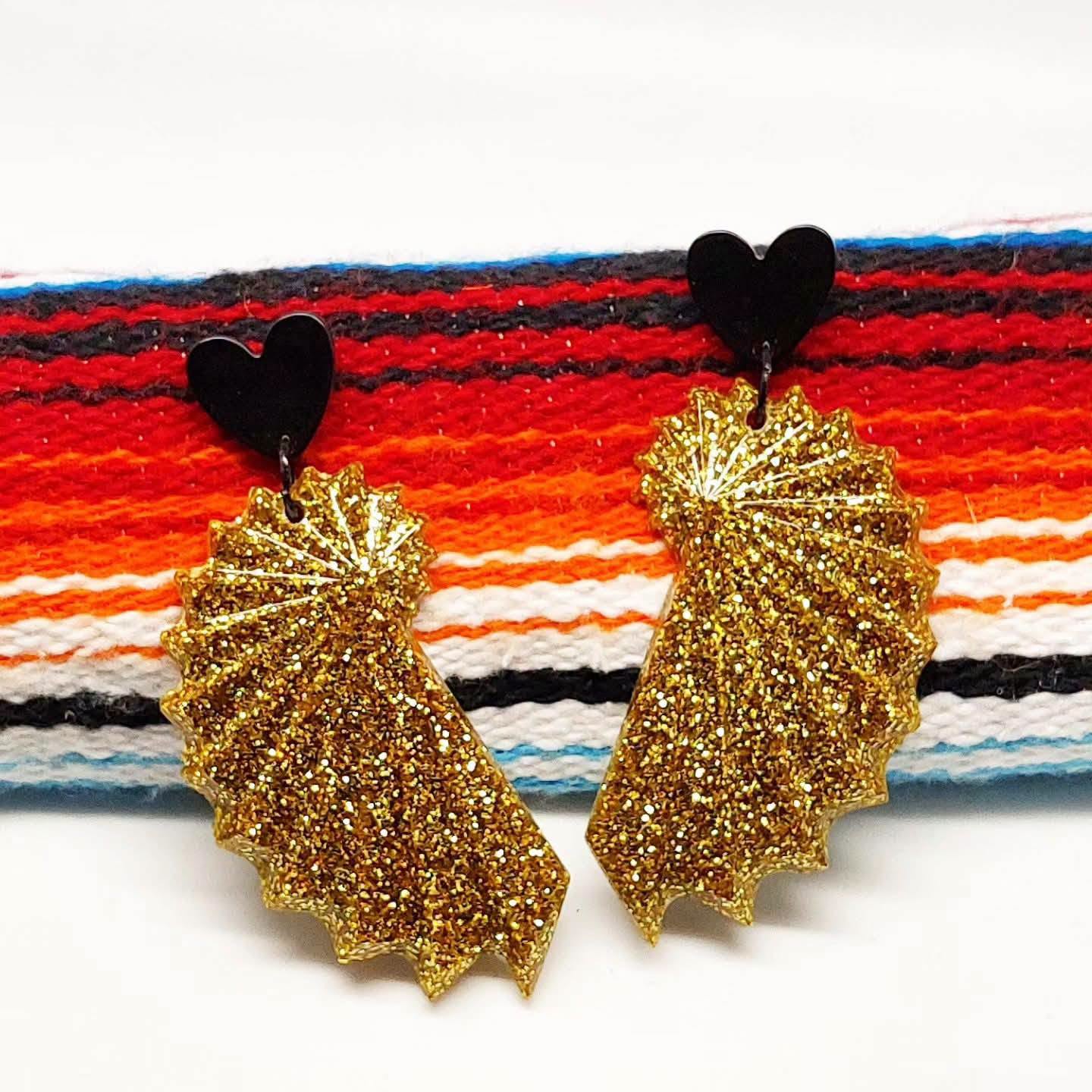 Stilgiganten Kustom Ohrstecker "Vintage Love"