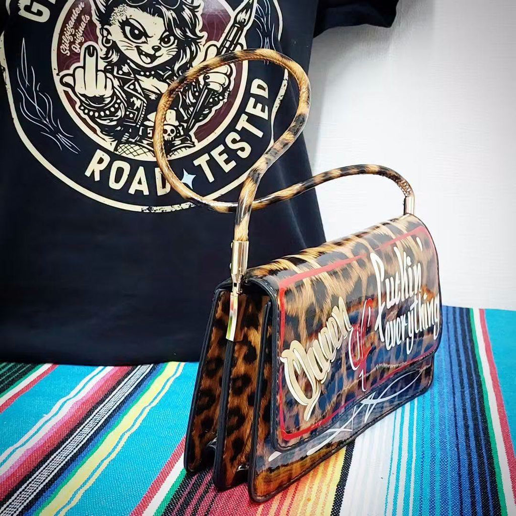 Stilgiganten Kustom Handtasche "Queen of f*ckin` everything"