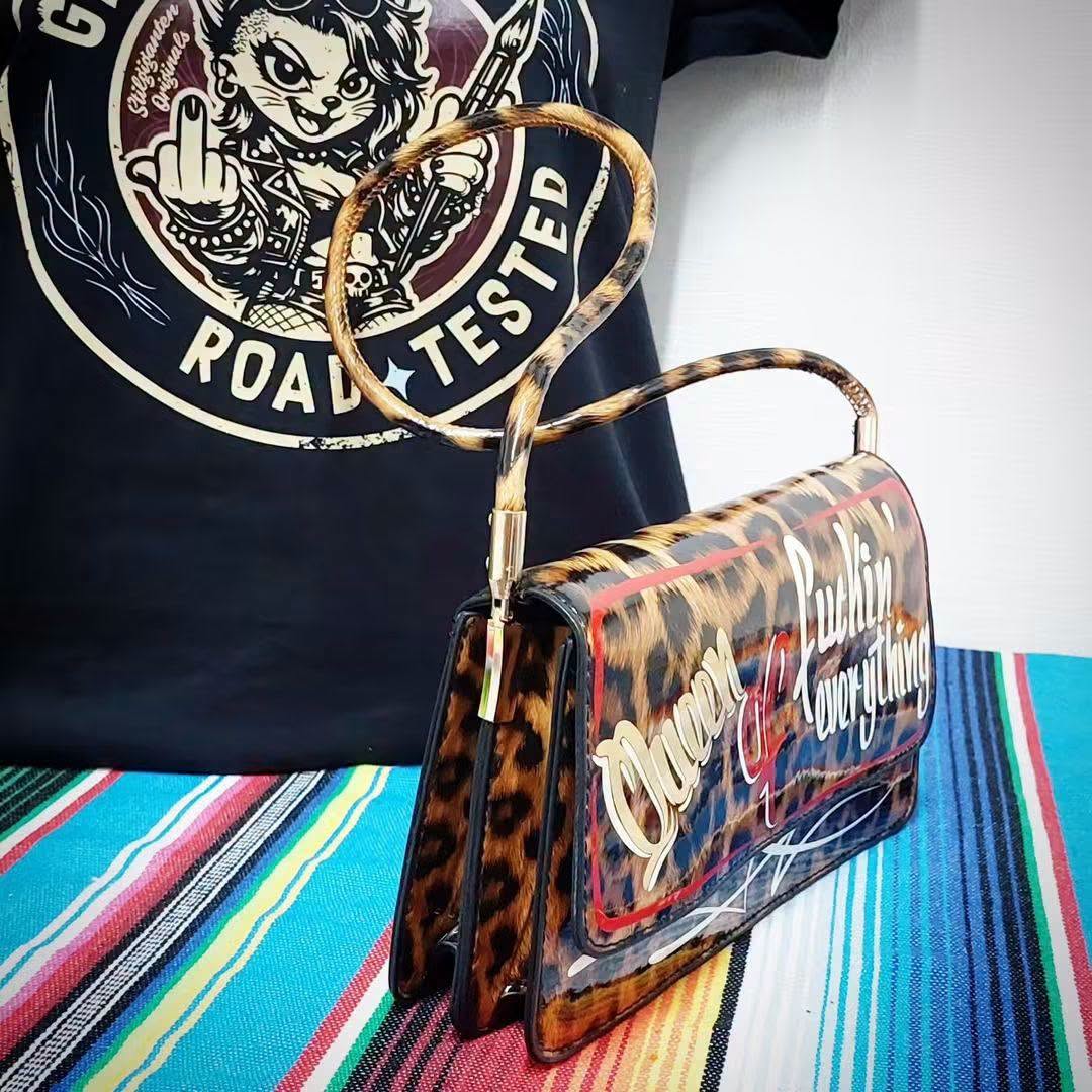 Stilgiganten Kustom Handtasche "Queen of f*ckin` everything"