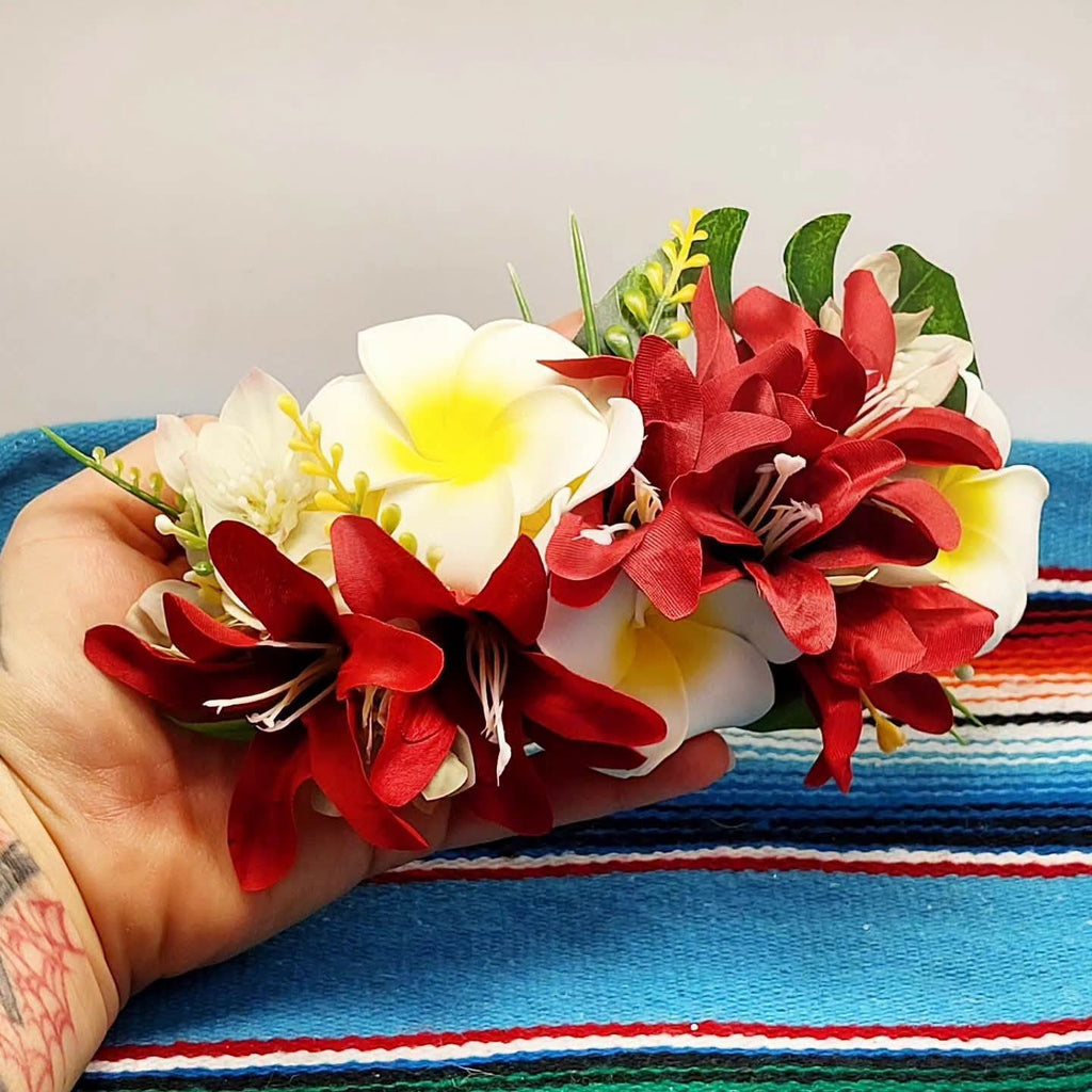 Stilgiganten Gibsonroll Haarblumenspange "Swinging Darling"