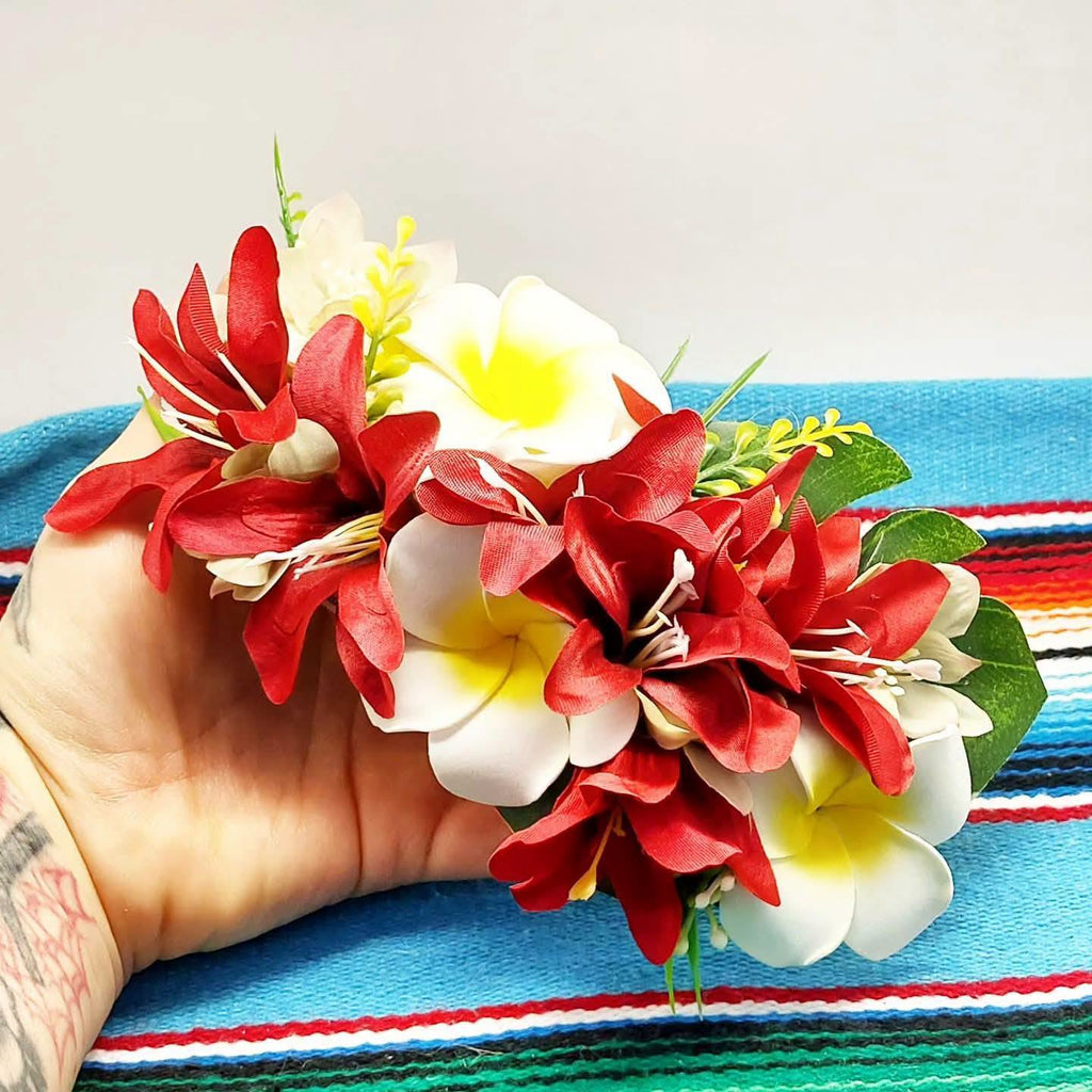 Stilgiganten Gibsonroll Haarblumenspange "Swinging Darling"