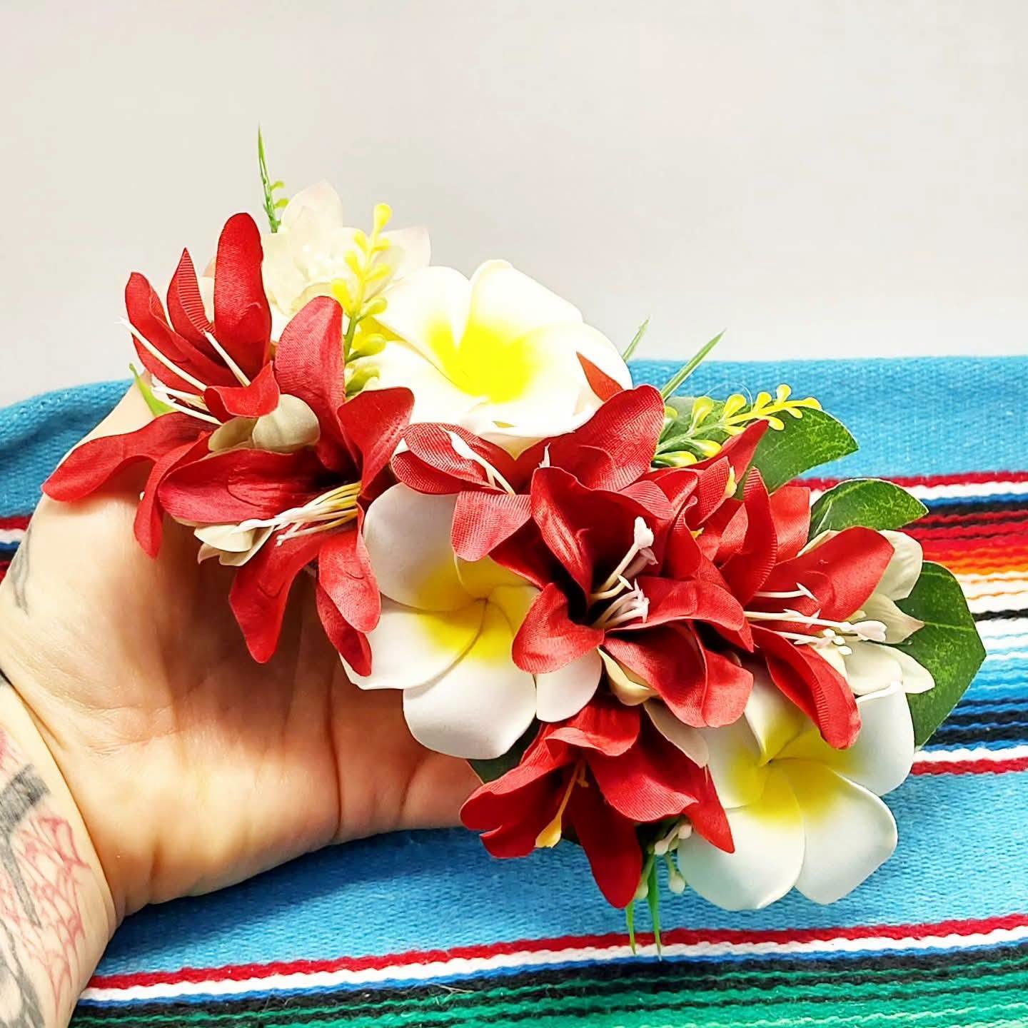Stilgiganten Gibsonroll Haarblumenspange "Swinging Darling"