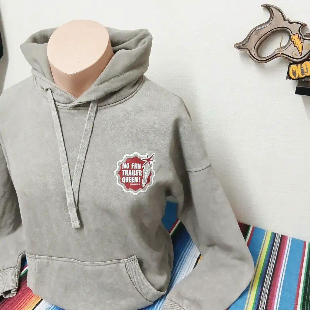 Stilgiganten Kustom Hoodie "Kustom Life / graumeliert"