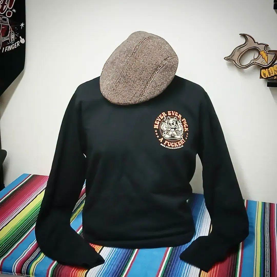 Stilgiganten Sweat Pullover "Never Ever F*ck a F*cker"