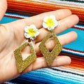 Stilgiganten Kustom Ohrstecker "Midcentury Darling"
