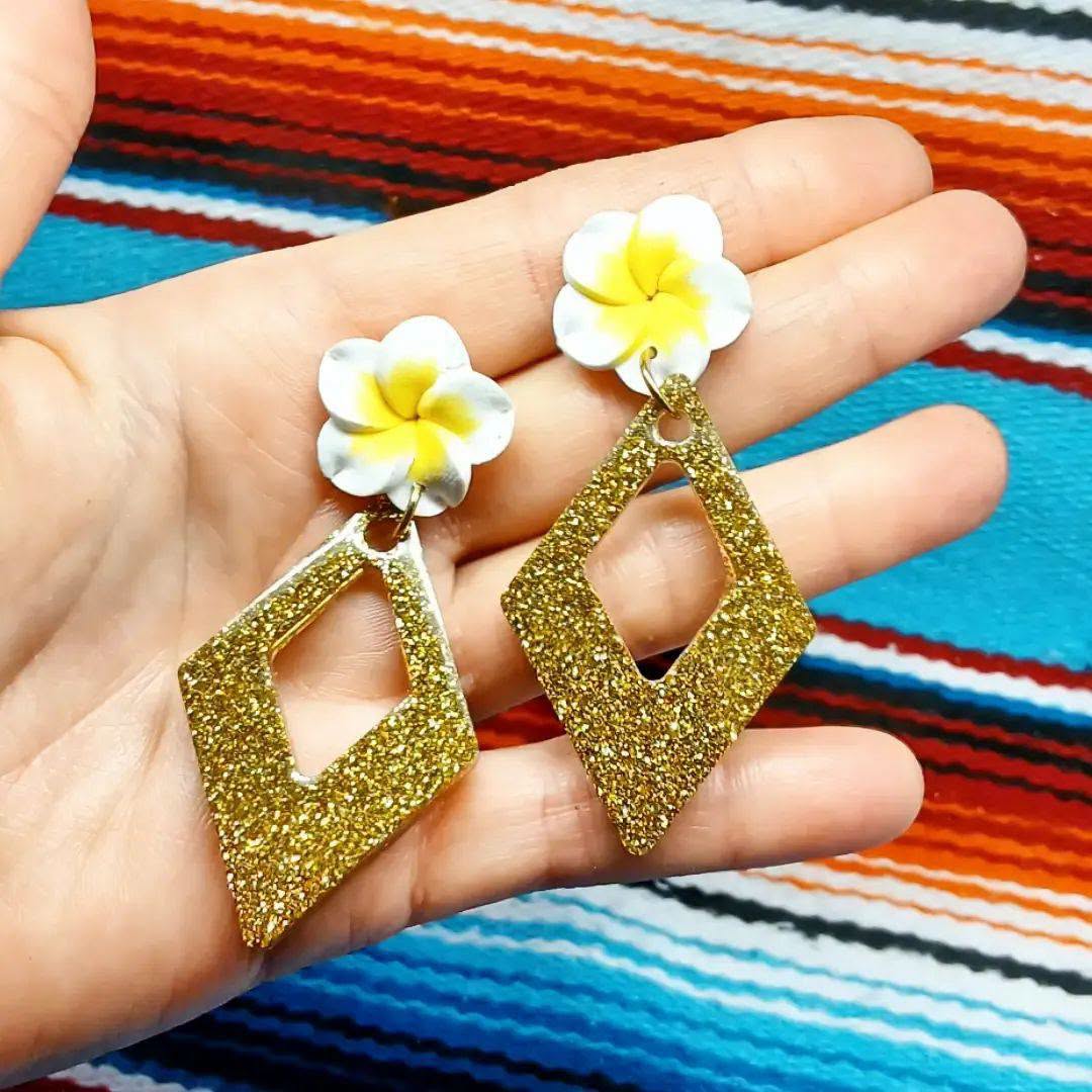 Stilgiganten Kustom Ohrstecker "Midcentury Darling"