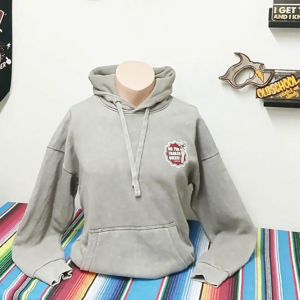 Stilgiganten Kustom Hoodie "Kustom Life / graumeliert"