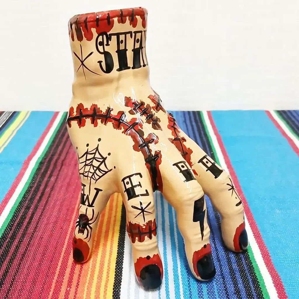 Stilgiganten Kustom Deko "Stay weird - thing you´re a handful"