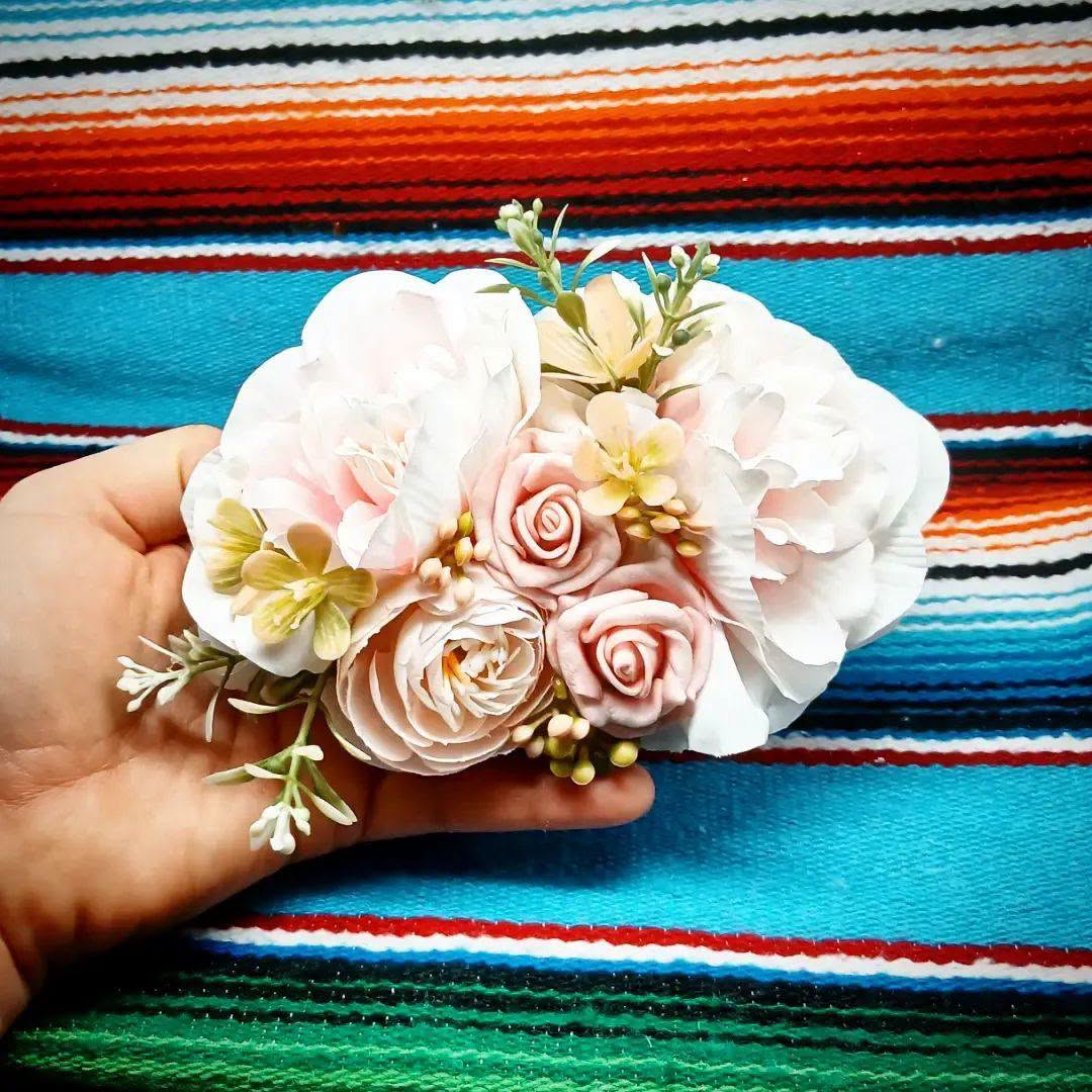 Große Stilgiganten Haarblumenspange "Sweetness"