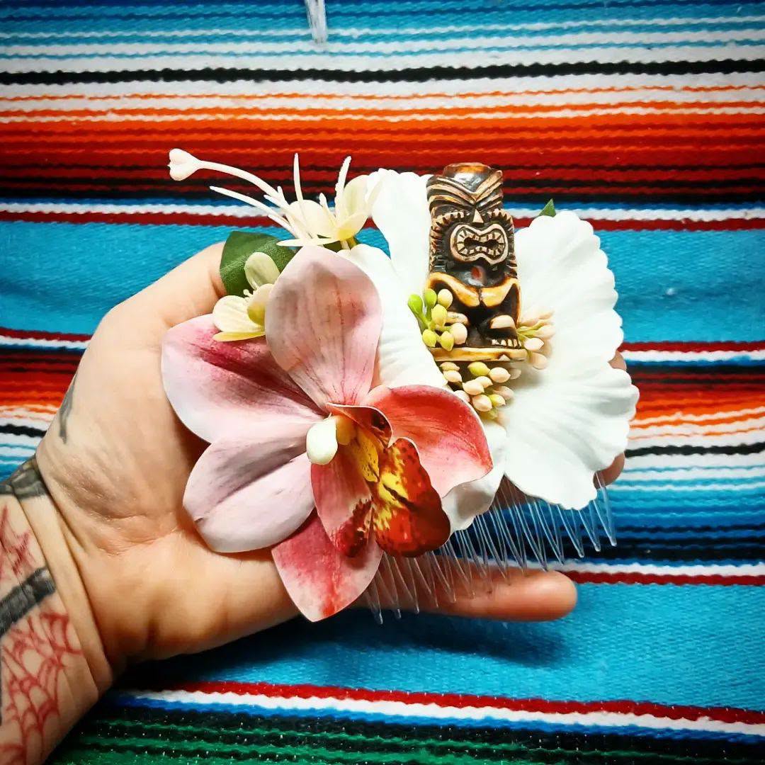 Stilgiganten Haarkamm "TIKI - Sweet Bliss"