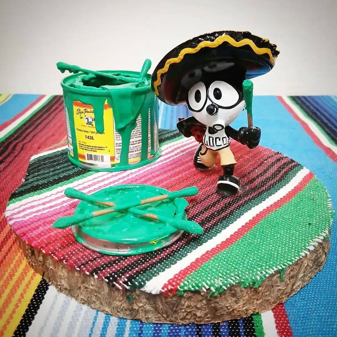 Stilgiganten Kustom Deko "LOCO"
