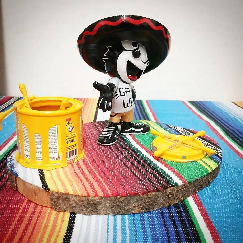 Stilgiganten Kustom Deko "GATO LOCO"