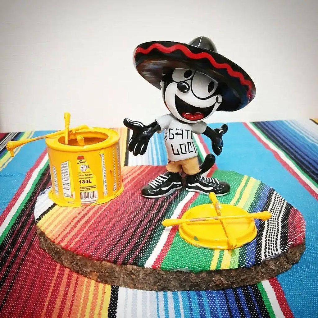 Stilgiganten Kustom Deko "GATO LOCO"