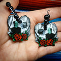 Stilgiganten Kustom Ohrhänger "Frankenstein und seine Braut"