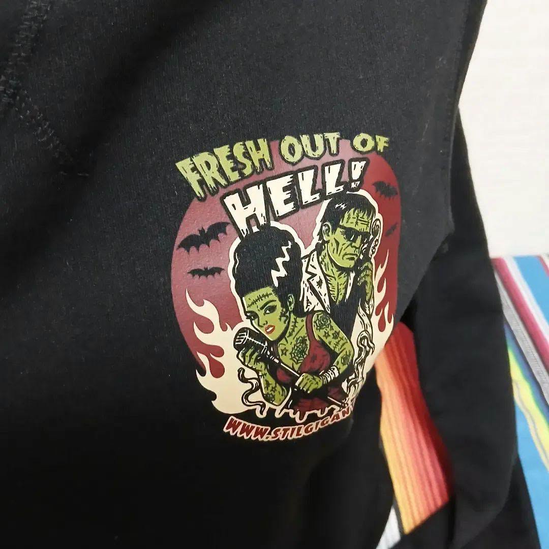 Stilgiganten Sweat Pullover "Fresh out of hell - Stilgiganten Ghoul"